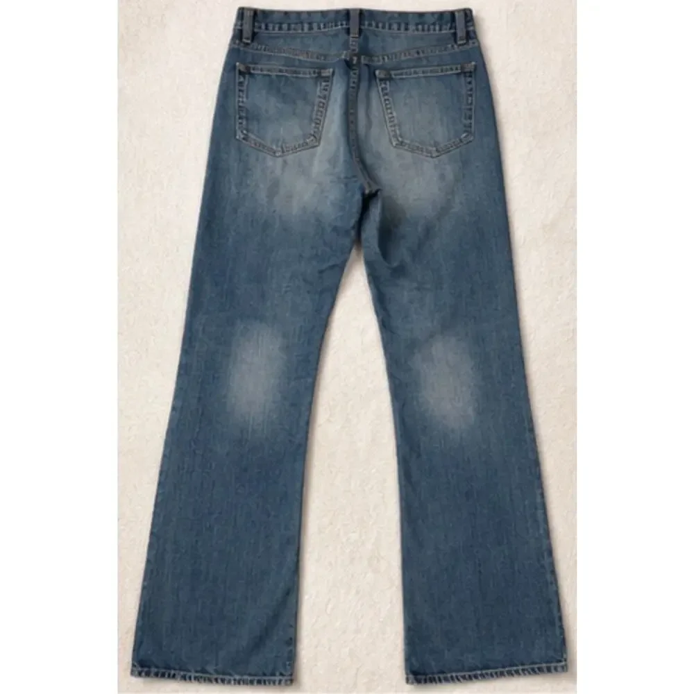 Banana Republic Vintage Straight Jeans Men’s 38x32 Blue Medium Wash Straight Leg